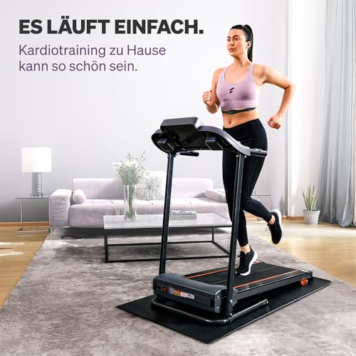 Sportstech F10 Klappbar Laufband für Zuhause - Deutsches Qualitätsunternehmen | App-Funktion + Schmierfunktion + 13 Programme | 1PS Geschwindigkeit bis zu 10 km/h | Steigung 120 kg Max - 2