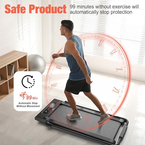 Klappbar Laufband für Zuhause Elektrisches Laufband Walking Pad mit Einstellbarer Geschwindigkeit - 6