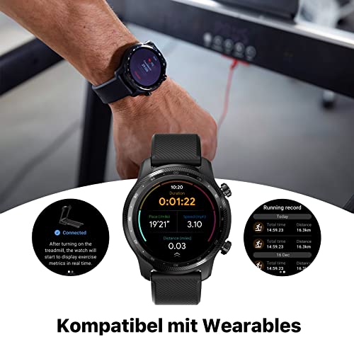 Mobvoi Home Laufband Pro, Faltbares für zu Hause, kompatibel mit Smartwatches, virtuelle Trainingspfade, Lauf- und Walking-Trainingsmodi, Bluetooth-Lautsprecher, Fernbedienung, Fitnessübungen - 3