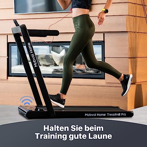 Mobvoi Home Laufband Pro, Faltbares für zu Hause, kompatibel mit Smartwatches, virtuelle Trainingspfade, Lauf- und Walking-Trainingsmodi, Bluetooth-Lautsprecher, Fernbedienung, Fitnessübungen - 8