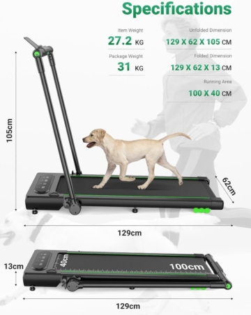 Laufband Klappbar Elektrisch Laufband Elektrisch mit LCD-Display für Zuhause NEU