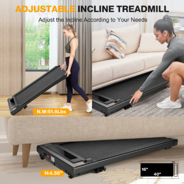 Laufband Klappbar Elektrisch Treadmill Heimtrainer Fitnessgerät Walkingpad 140kg